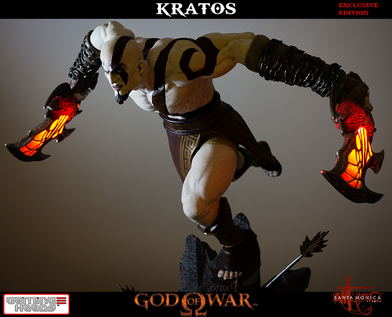 Illustration for article titled New Kratos Figure Has One Hell Of A Scowl